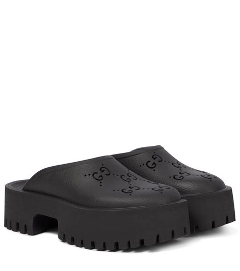 gucci shoes clogs|Gucci rubber shoes for women.